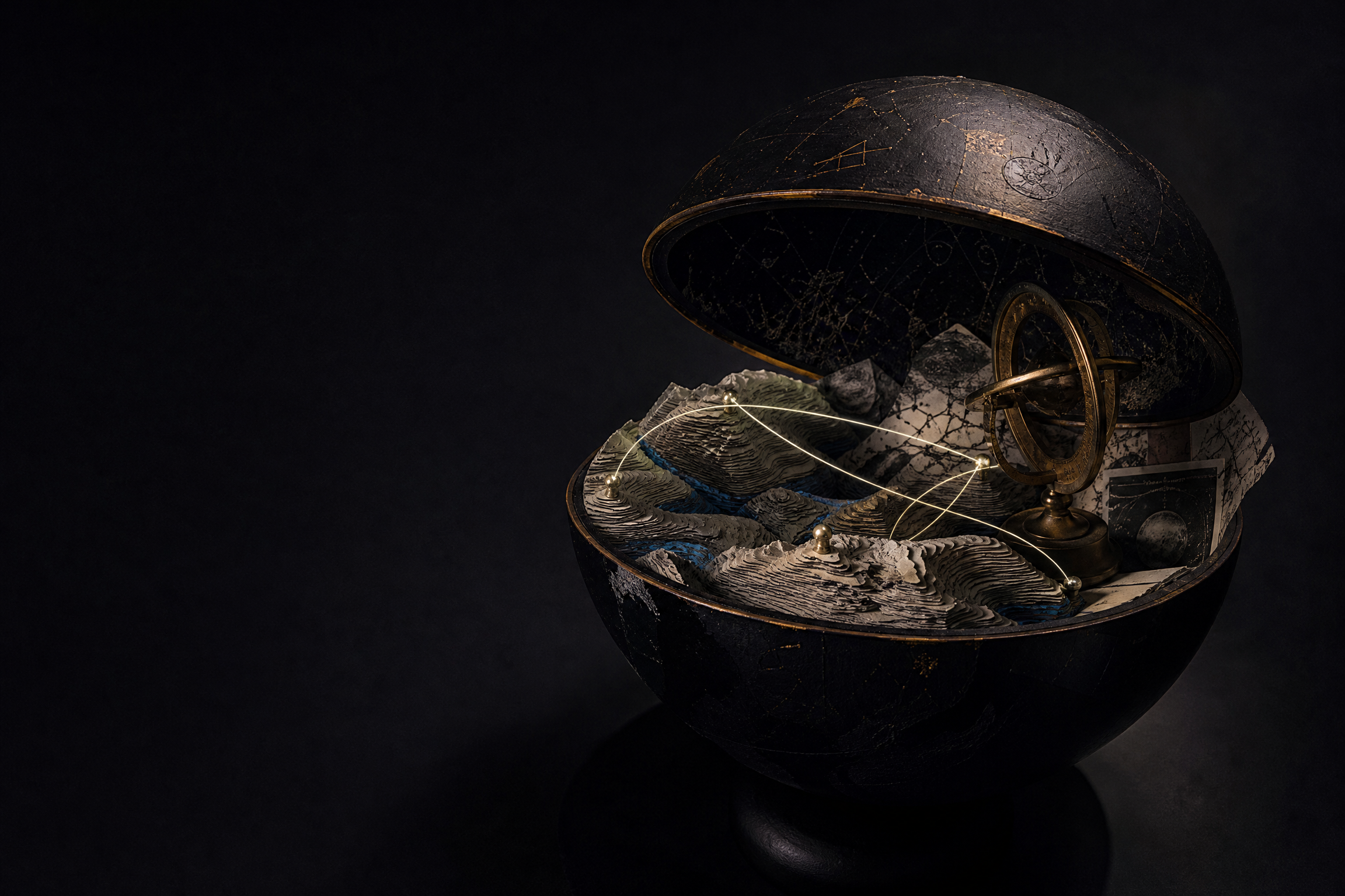 AURETH editorial visual representing curiosity, exploration, and connected stories